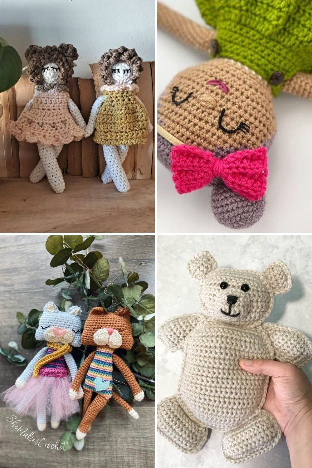 10 Crochet Rag Doll Free Patterns