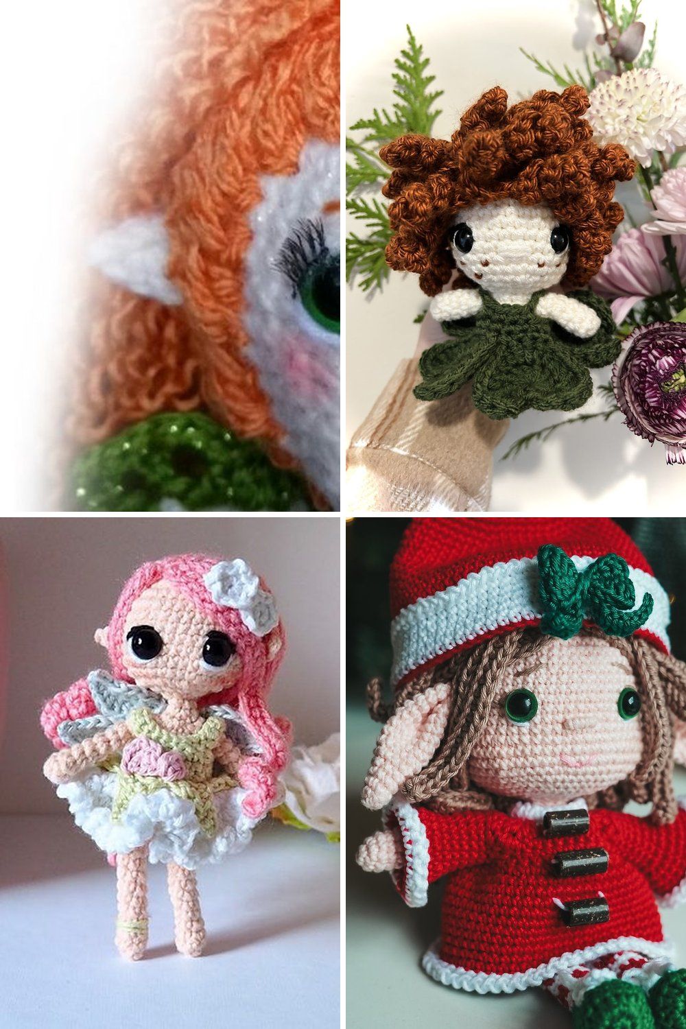 11 Crochet Fairy Doll Free Patterns