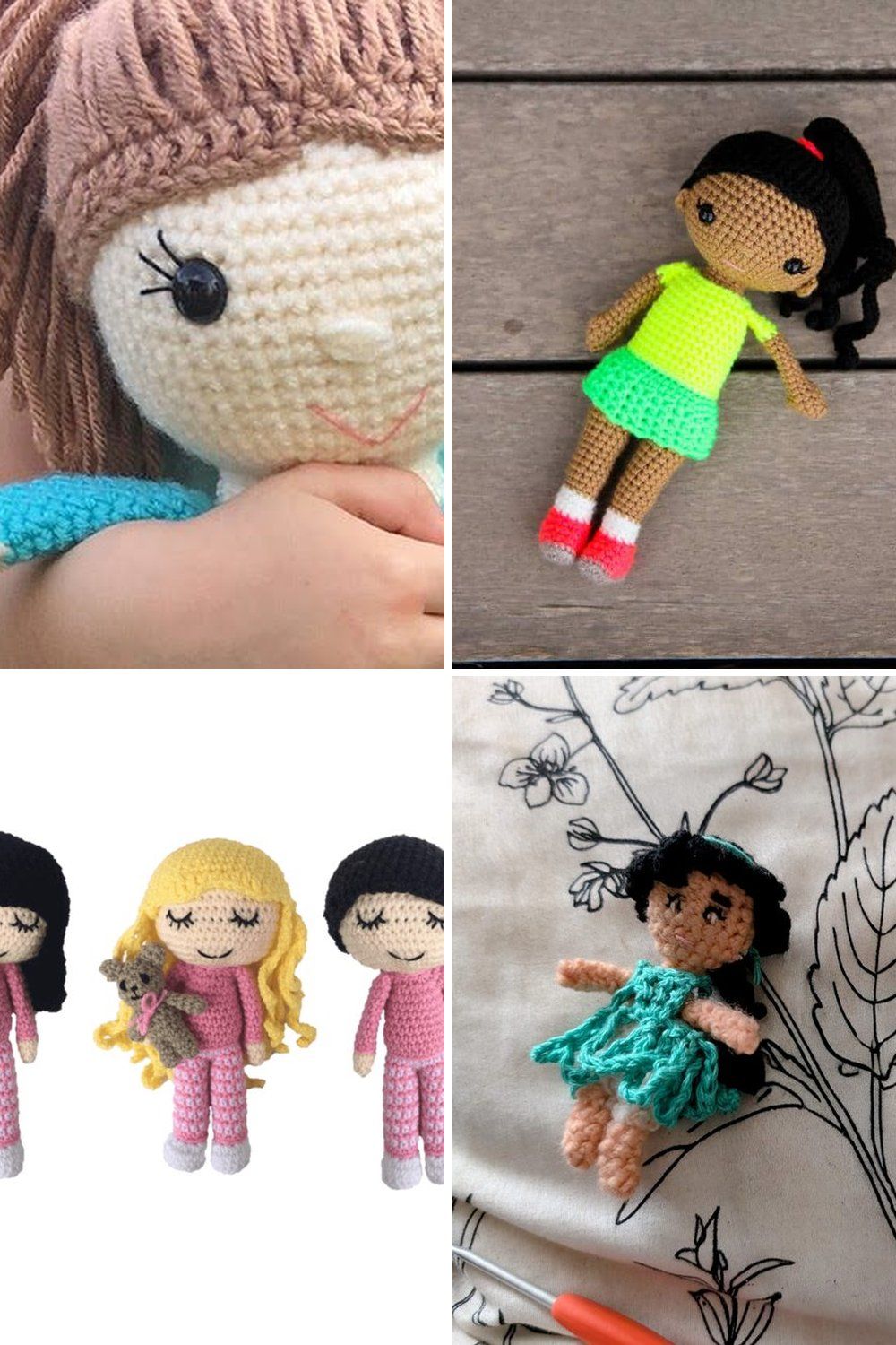 10 Easy Crochet Doll Free Patterns for Beginners