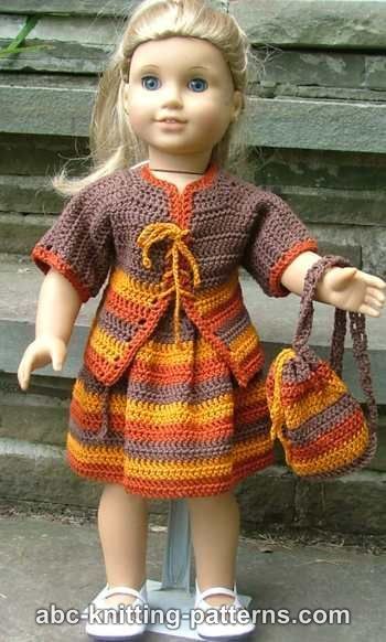 Back to School Outfit free crochet pattern by Elaine Phillips