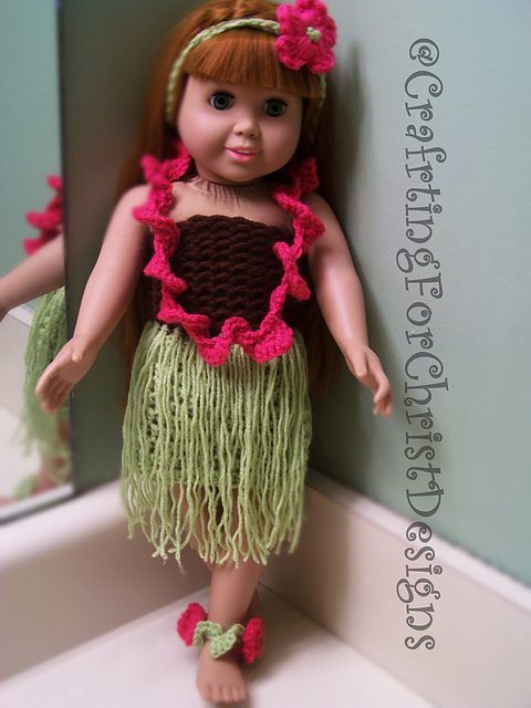 Hawaii Outfit free crochet pattern by Crafting For Christ Designs