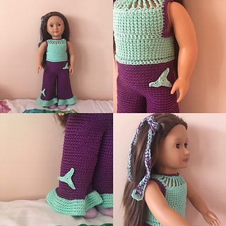 Retro Jumpsuit free crochet pattern by Teresa Alvarez