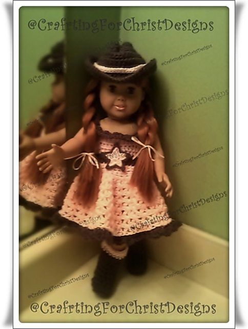Country Girl Dress free crochet pattern by Crafting For Christ Designs