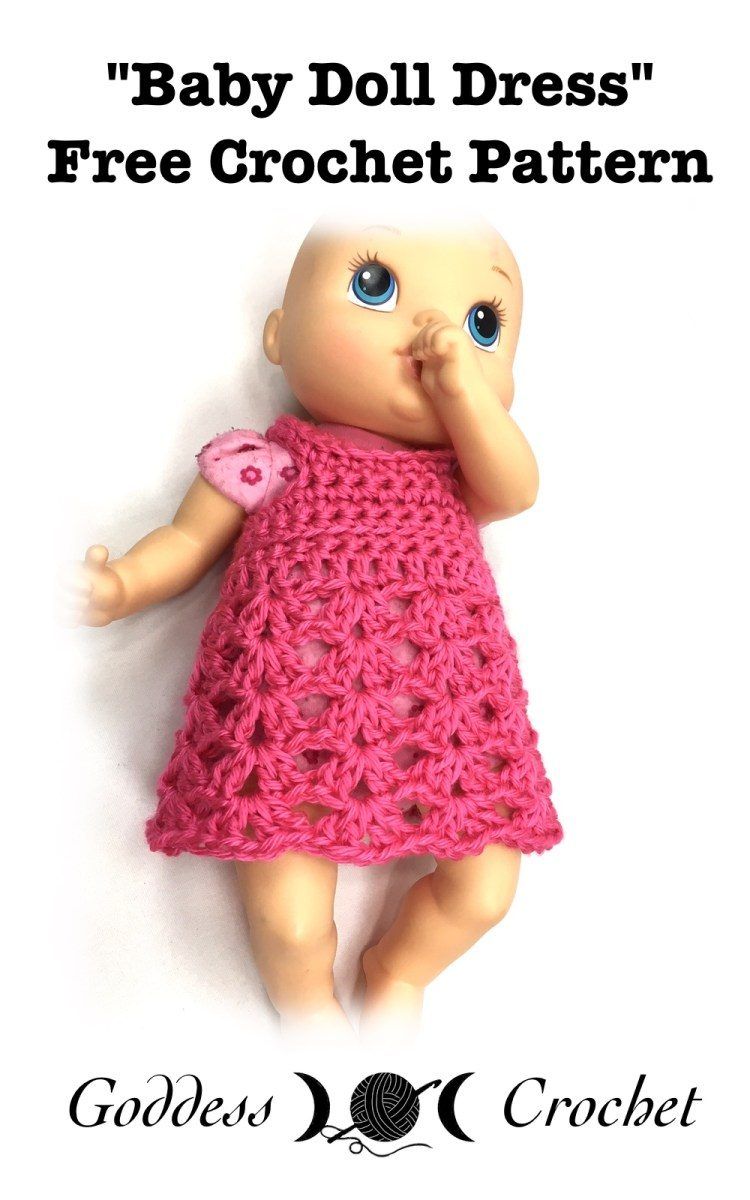 Baby Doll Dress free crochet pattern by Joanna