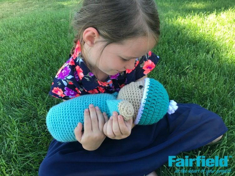 Crocheted Baby Doll free crochet pattern by Erica Dietz for Fairfield World