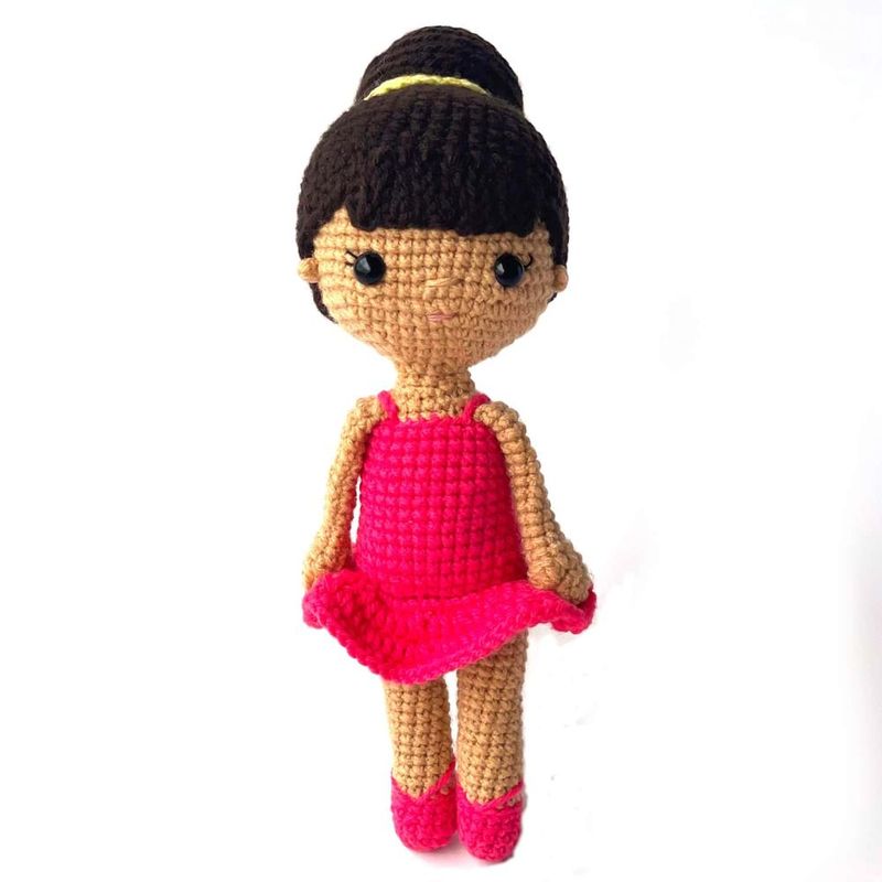 Zoya Crochet Ballerina free crochet pattern by Chai Coffee Crochet