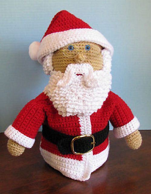 Santa Claus Crochet Doll free crochet pattern by C.L. Halvorson