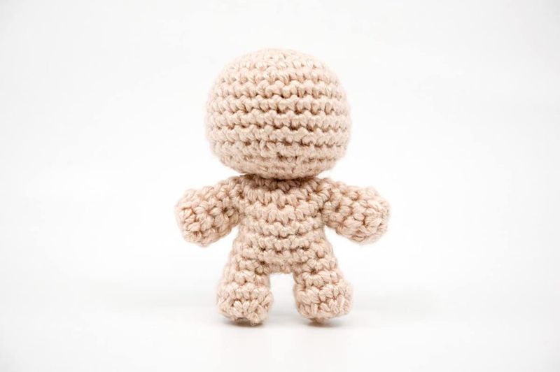 Mini Noso One-Piece Doll free crochet pattern by Supergurumi