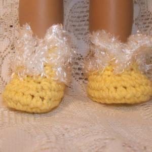 Bunny Slippers free crochet pattern by Cobbler's Cabin