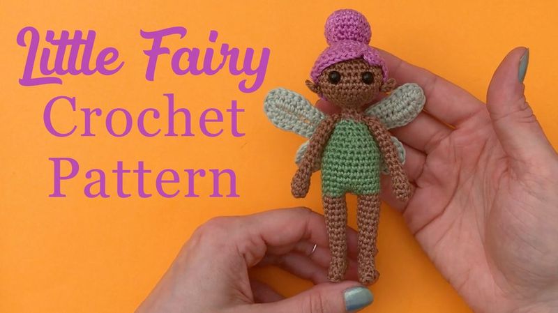 Little Fairy Doll by Stella's Yarn Universe free crochet pattern by Stella's Yarn Universe