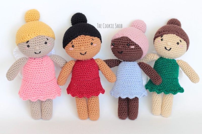 Fairy Doll by The Cookie Snob free crochet pattern by The Cookie Snob