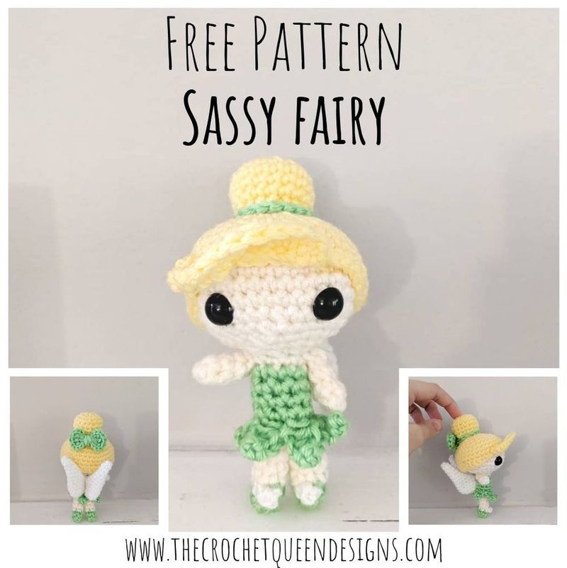 Sassy Fairy free crochet pattern by Jaclyn Bartelt