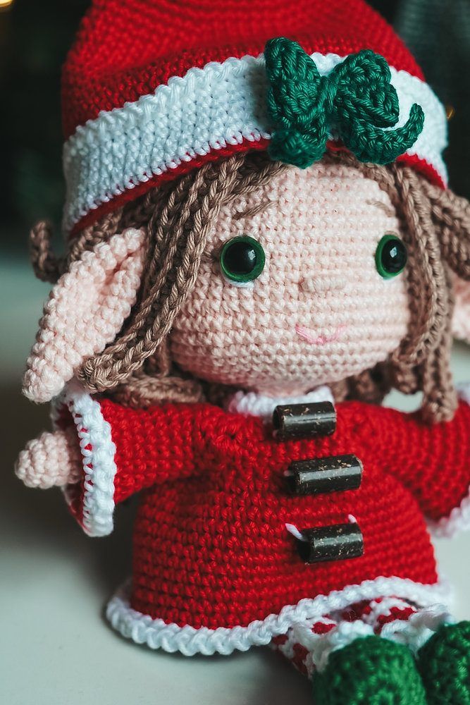 Christmas Fairy free crochet pattern by Paula Araújo