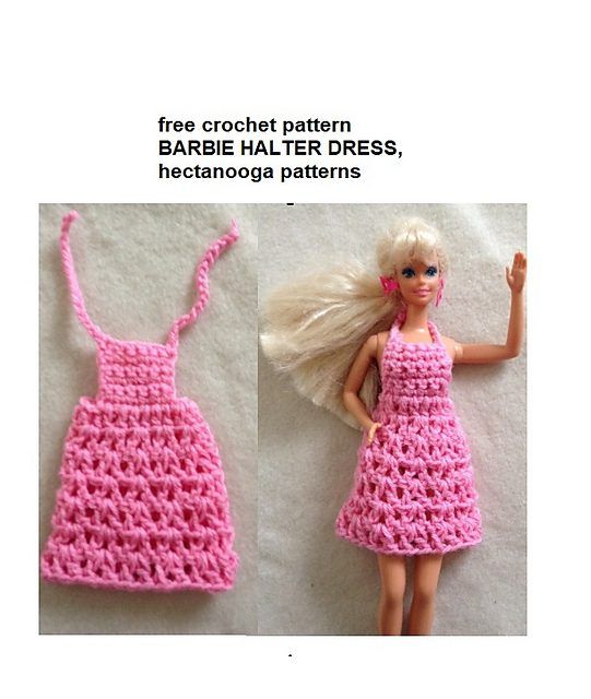 Halter Dress free crochet pattern by Emi Harrington