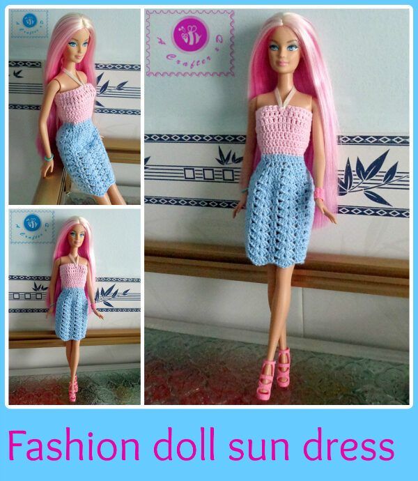 Sun Dress free crochet pattern by Maz Kwok