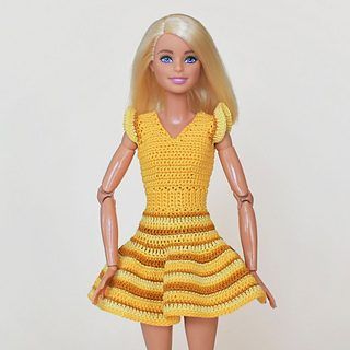 Summer Dress with Sleeve-Wings free crochet pattern by Olga Zakharchenko