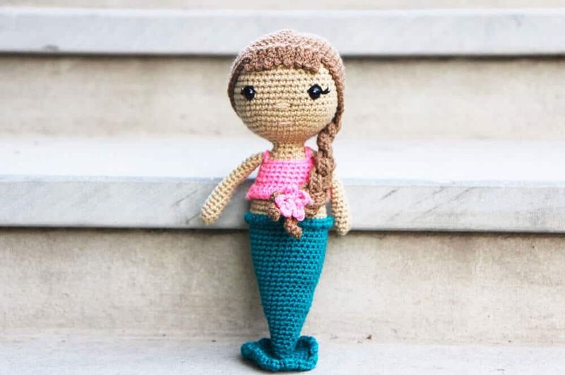 Zoya the Mermaid free crochet pattern by Shama