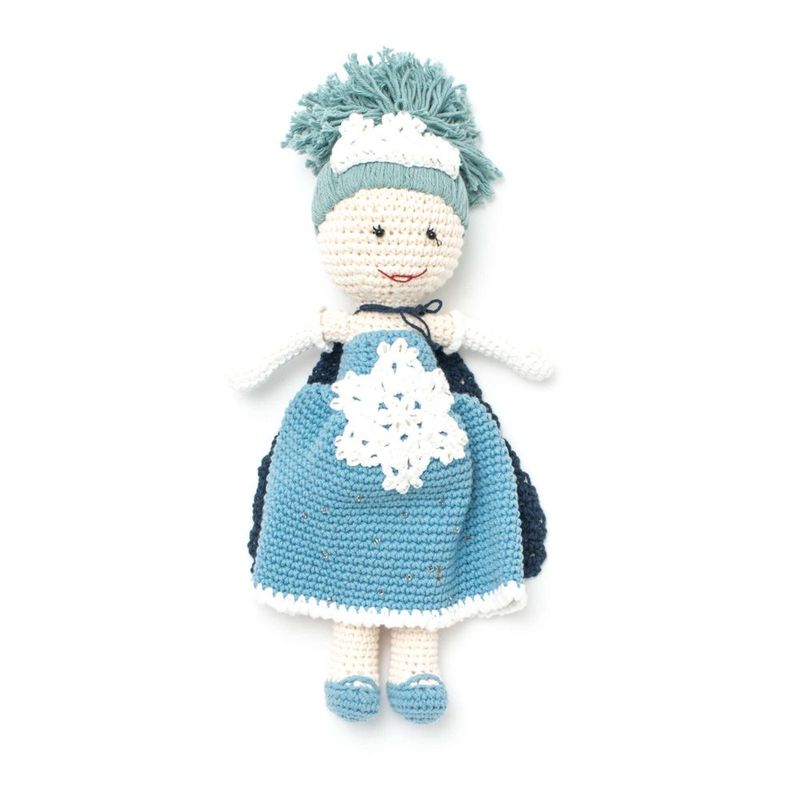 Winter Princess Lily Doll free crochet pattern by Lily Sugar'n Cream