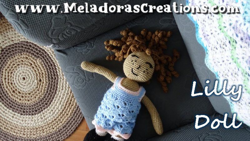 Lilly Doll free crochet pattern by Candy