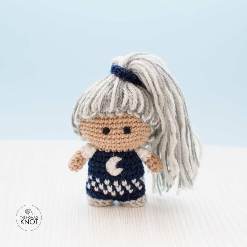 Nina the Night Doll free crochet pattern by Ana