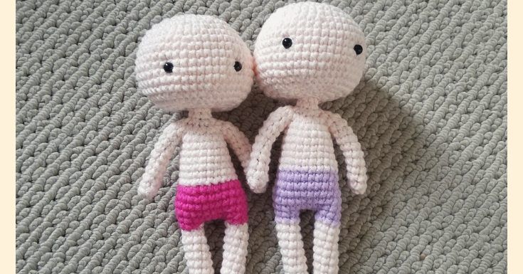 Mini Mimi Doll Base free crochet pattern by Juli Anne